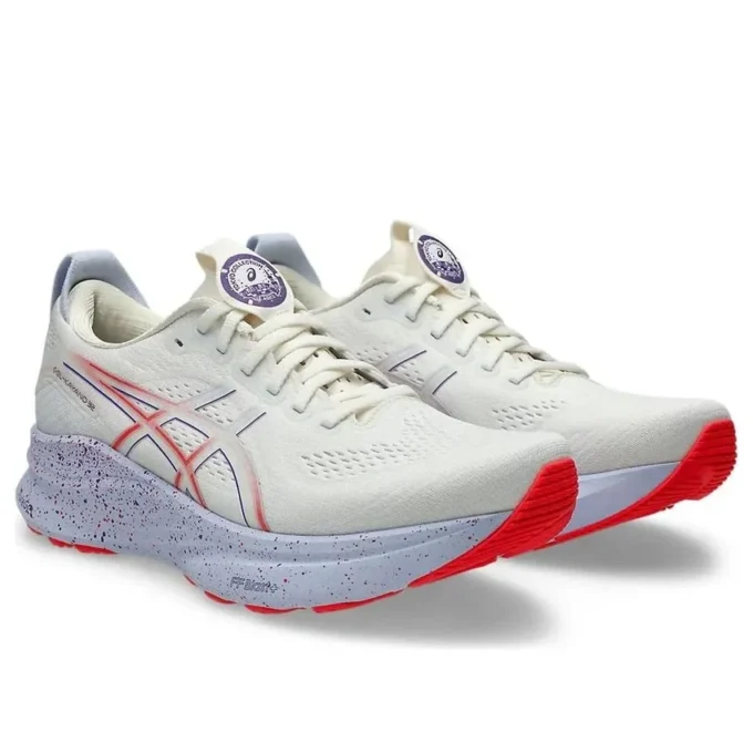 Gel-Kayano 32 «Crema y púrpura Edo»
