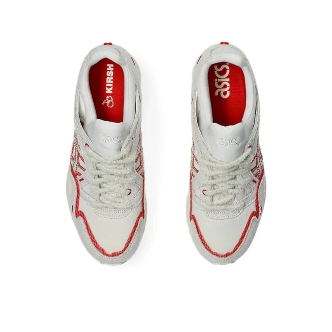 Gel-Lyte V x Kirch Incomplete «Cream Fiery Red»