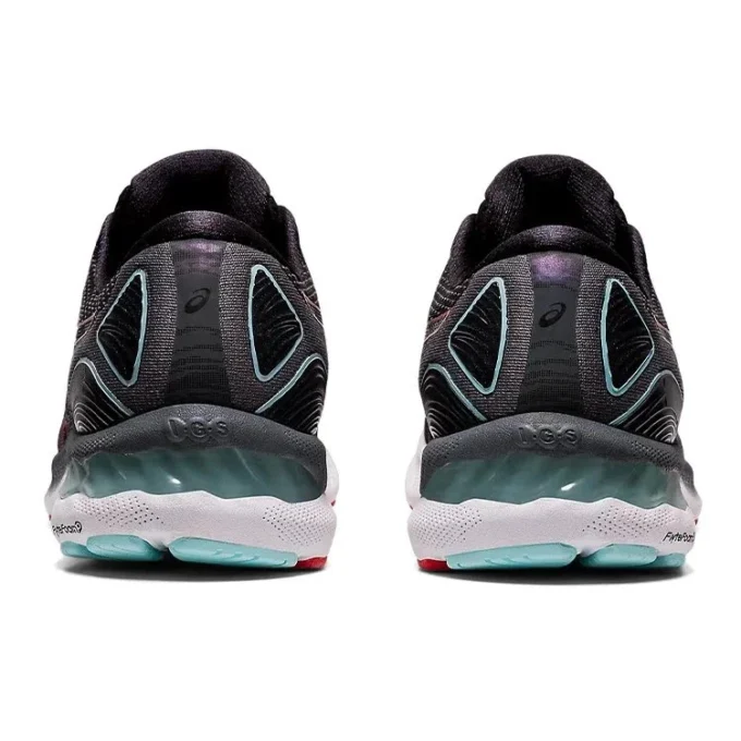 Gel-Nimbus 23 2E Wide «Negro Rojo Eléctrico»