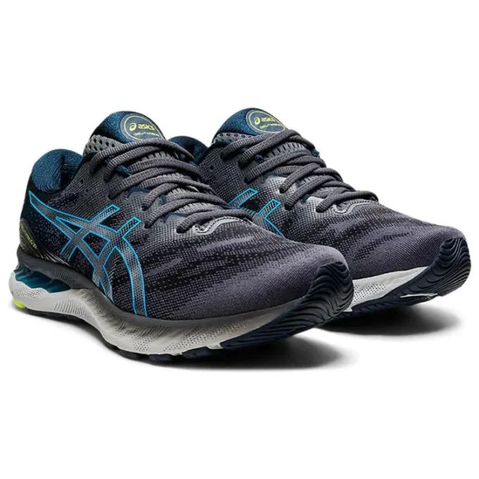 Gel-Nimbus 23 4E Wide «Carrier Grey Digital Aqua»