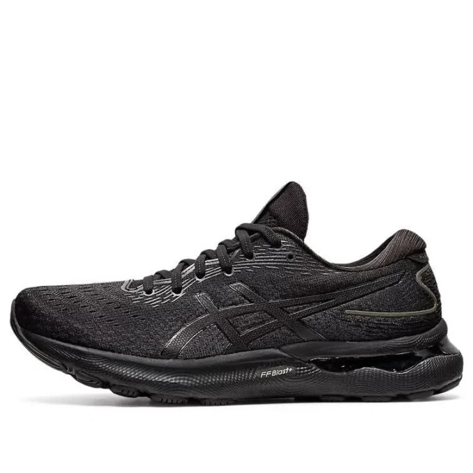 Gel-Nimbus 24 4E Extra Wide «Negro reflectante»