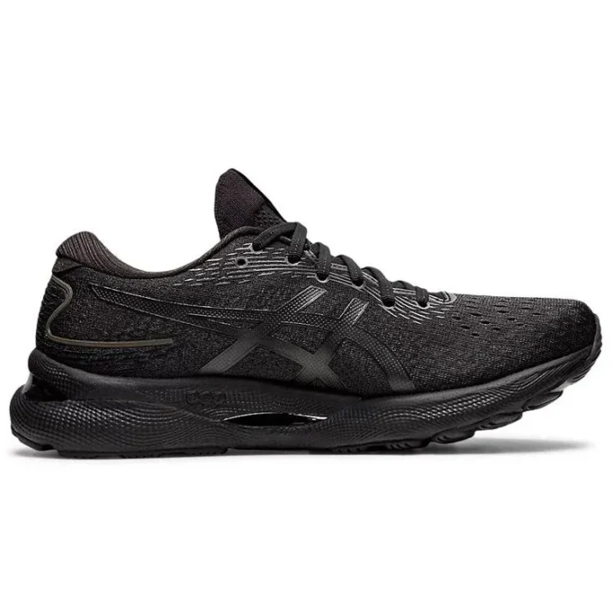 Gel-Nimbus 24 4E Extra Wide «Negro reflectante»