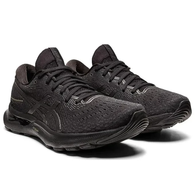Gel-Nimbus 24 4E Extra Wide «Negro reflectante»