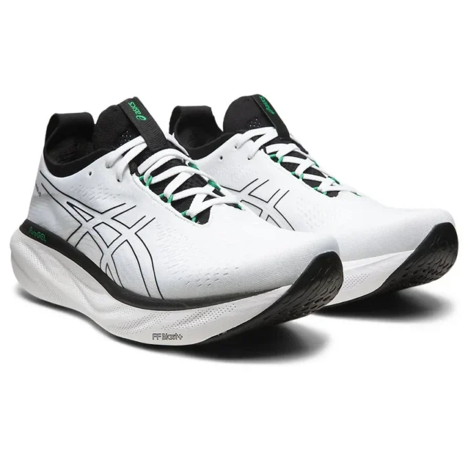 Gel-Nimbus 25 «Blanco, Negro, Verde»