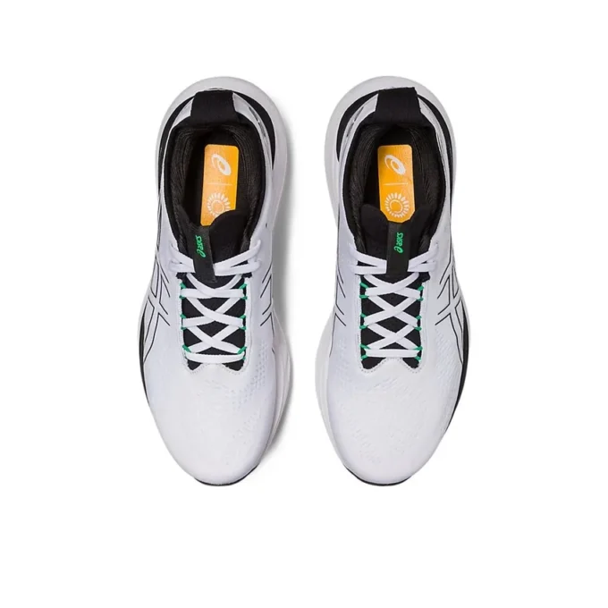 Gel-Nimbus 25 «Blanco, Negro, Verde»