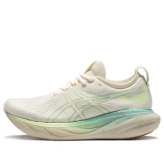 Gel-Nimbus 25 «Cream White Green»