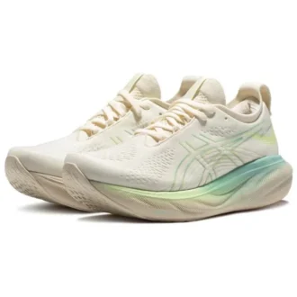 Gel-Nimbus 25 «Cream White Green»