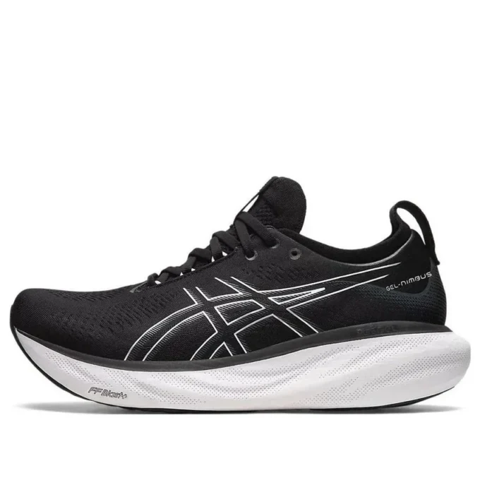 Gel-Nimbus 25 «Negro Plata Pura»