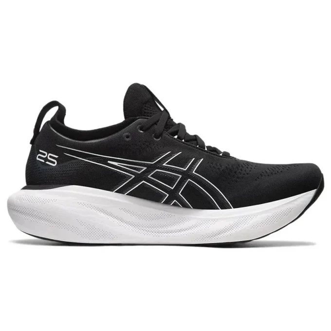 Gel-Nimbus 25 «Negro Plata Pura»
