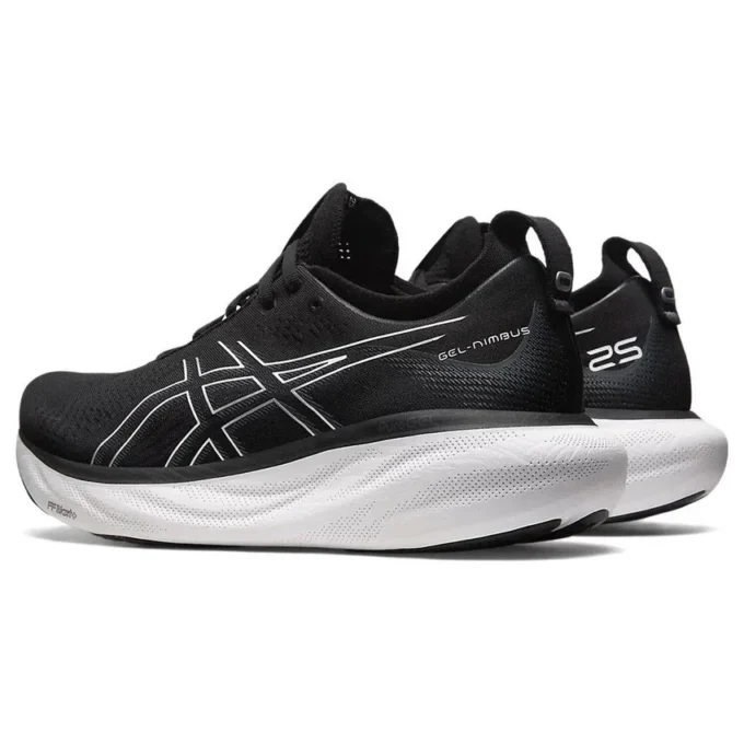 Gel-Nimbus 25 «Negro Plata Pura»