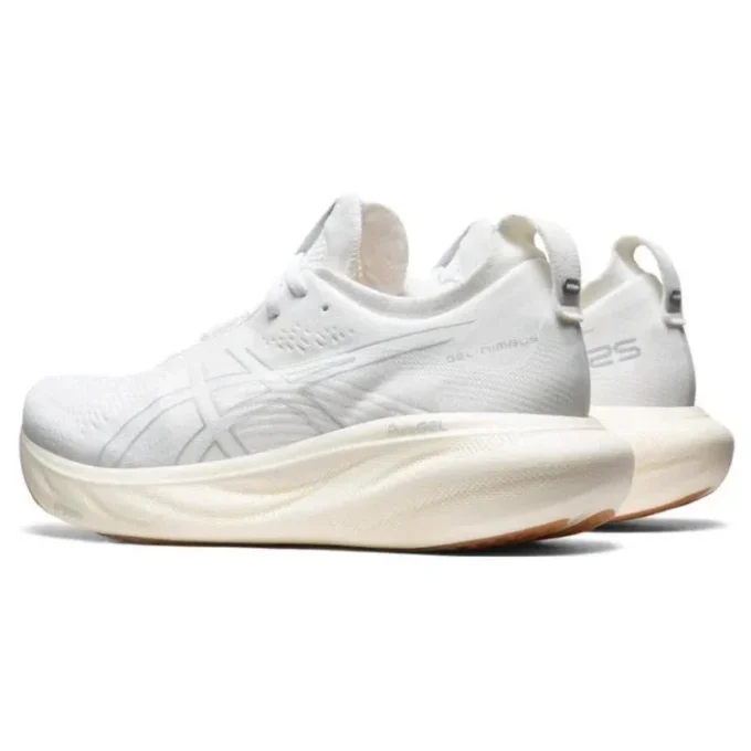 Gel-Nimbus 25 «White Silver»