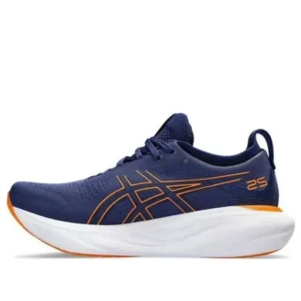 Gel-Nimbus 25 Wide «Deep Ocean Bright Orange»