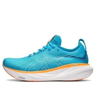Gel-Nimbus 25 Wide «Island Blue Sun Peach»
