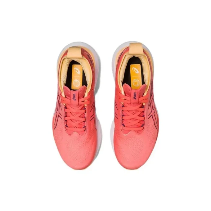 Gel-Nimbus 25 Wide «Papaya Dusty Purple»