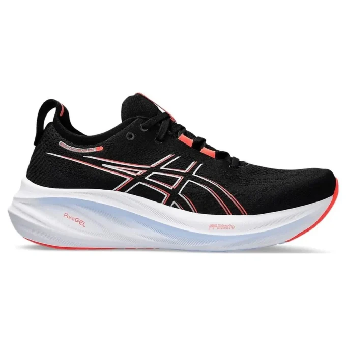Gel-Nimbus 26 «Negro/Rojo intenso»