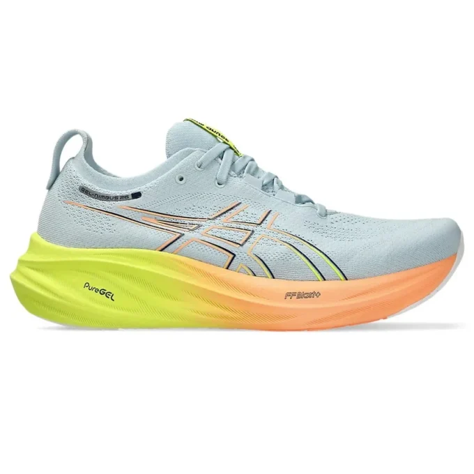 Gel-Nimbus 26 Paris «Cool Grey Safety Yellow»