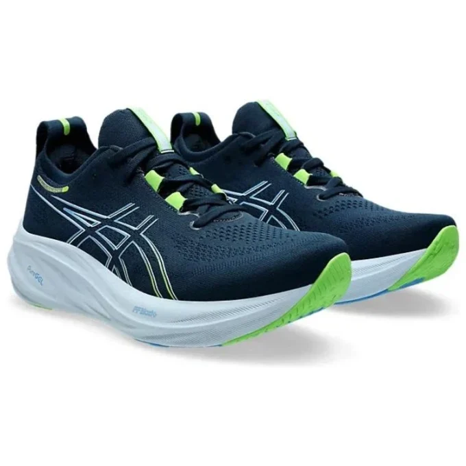 Gel-Nimbus 26 Wide «Azul francés/Lima eléctrico»