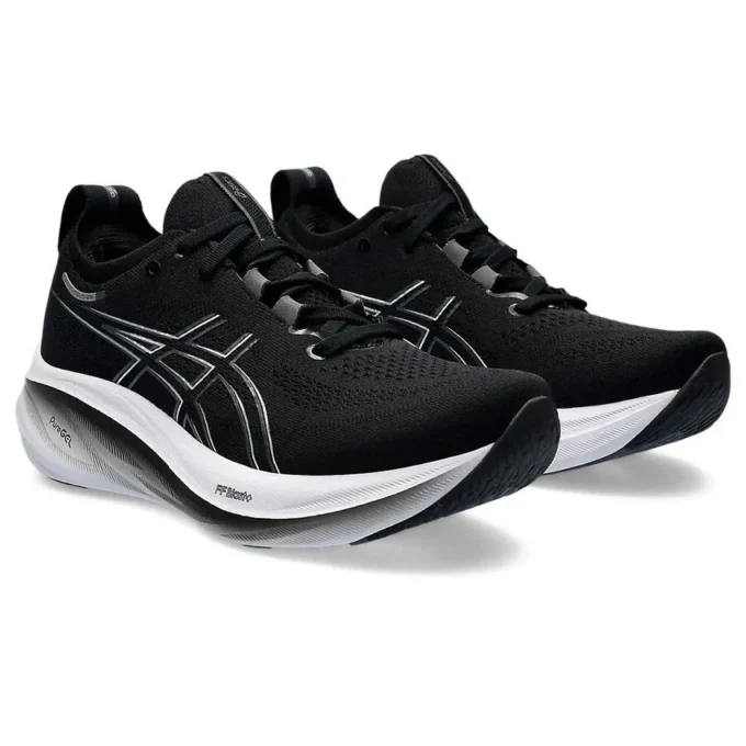 Gel-Nimbus 26 Wide «Black Graphite Grey»