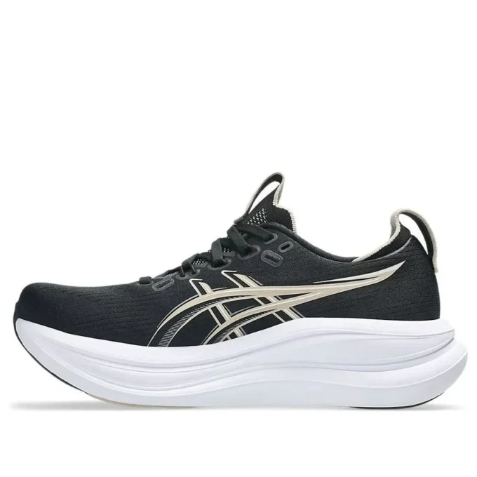 Gel-Nimbus 28 D Wide «Black Feather Grey»