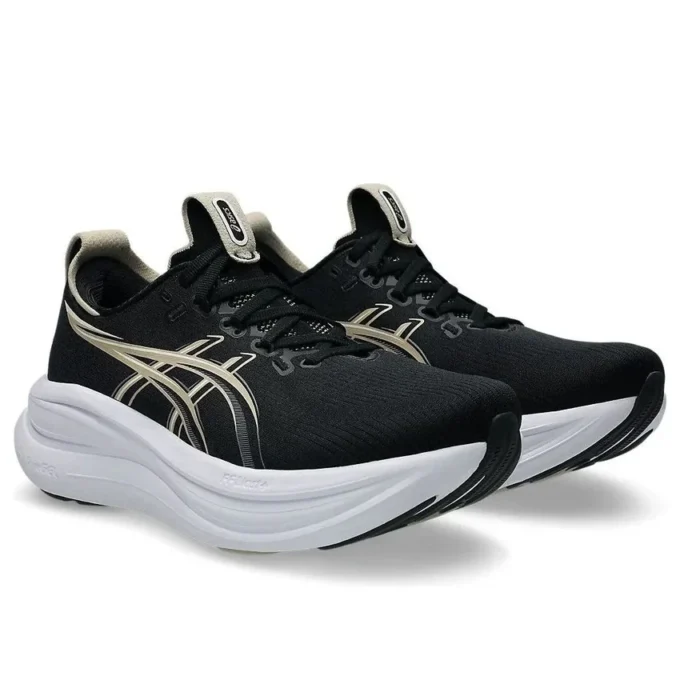 Gel-Nimbus 28 D Wide «Black Feather Grey»