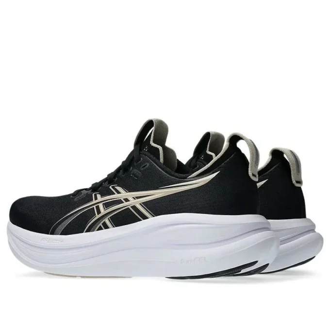 Gel-Nimbus 28 D Wide «Black Feather Grey»