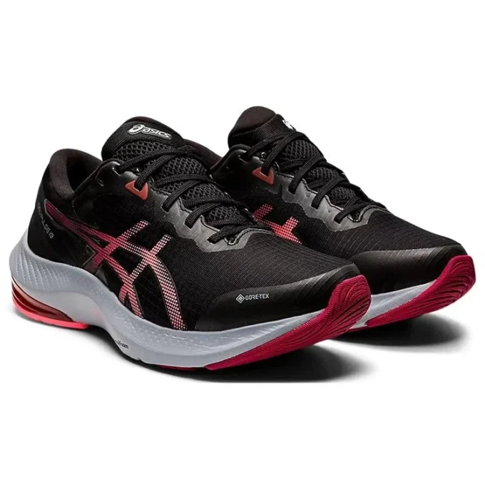 GEL-Pulse 13 GTX «Negro y coral brillante»