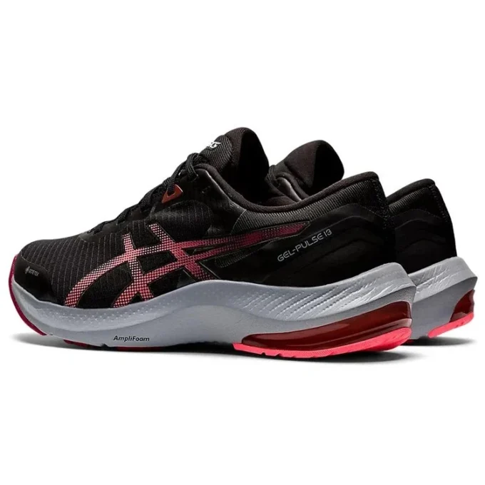 GEL-Pulse 13 GTX «Negro y coral brillante»