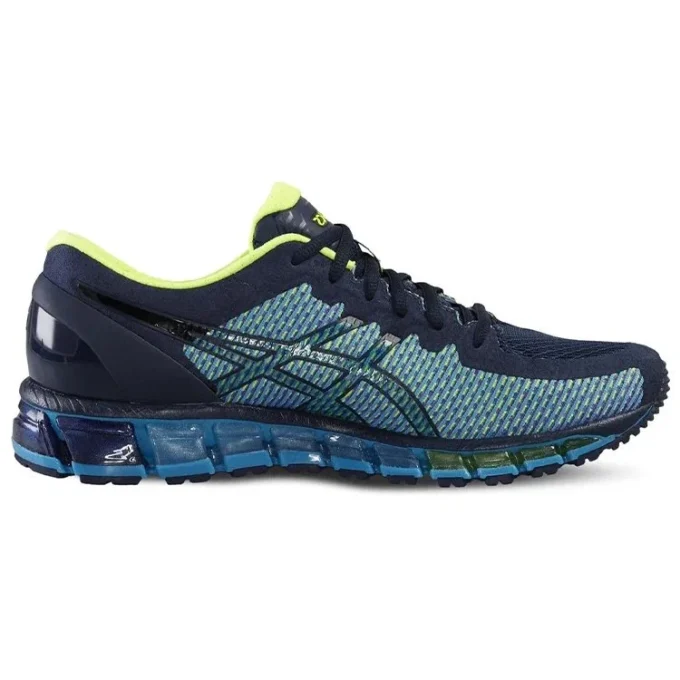 Gel-Quantum 360 2 «Azul marino oscuro/Amarillo seguridad»