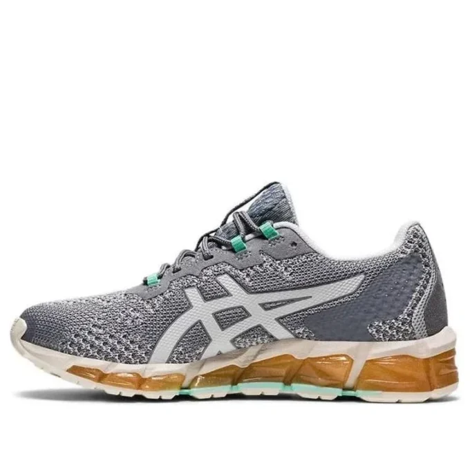 Gel-Quantum 360 6 Knit «Gris glaciar/Cian»