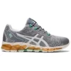 Gel-Quantum 360 6 Knit «Gris glaciar/Cian»