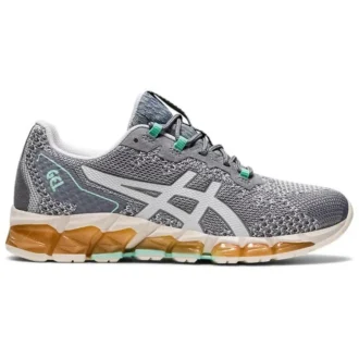 Gel-Quantum 360 6 Knit «Gris glaciar/Cian»