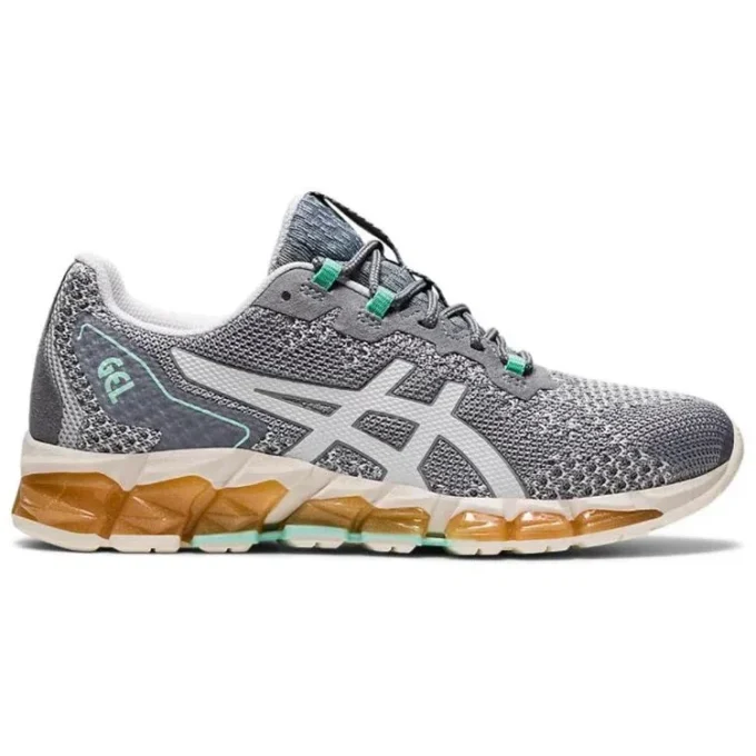 Gel-Quantum 360 6 Knit «Gris glaciar/Cian»