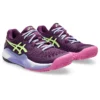 GEL-Resolution 9 Padel «Deep Mauve Lime Green»