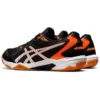Gel-Rocket 10 2E Wide «Negro Naranja Impactante»