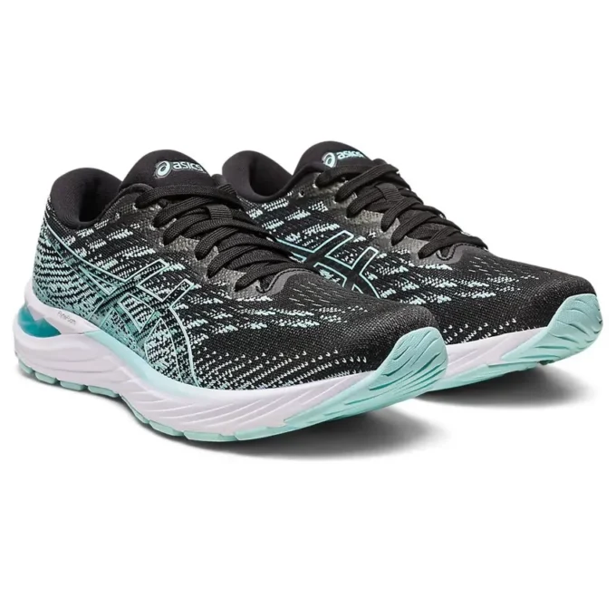 Gel-Stratus 3 Knit «Negro, azul claro»