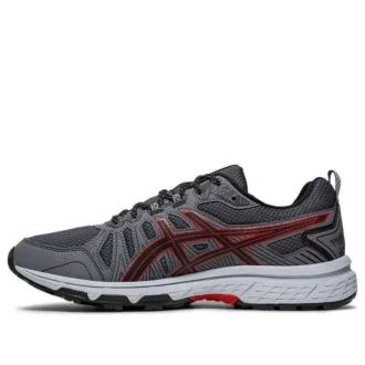 GEL-Venture 7 4E Wide «Negro Clásico Rojo»