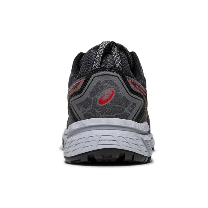 GEL-Venture 7 4E Wide «Negro Clásico Rojo»
