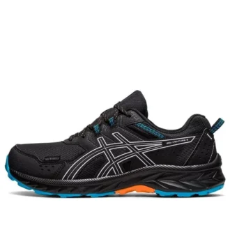 GEL-Venture 9 Waterproof «Negro Azul Melocotón»