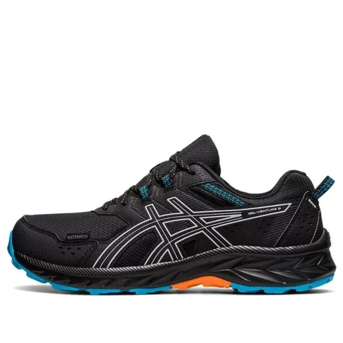 GEL-Venture 9 Waterproof «Negro Azul Melocotón»