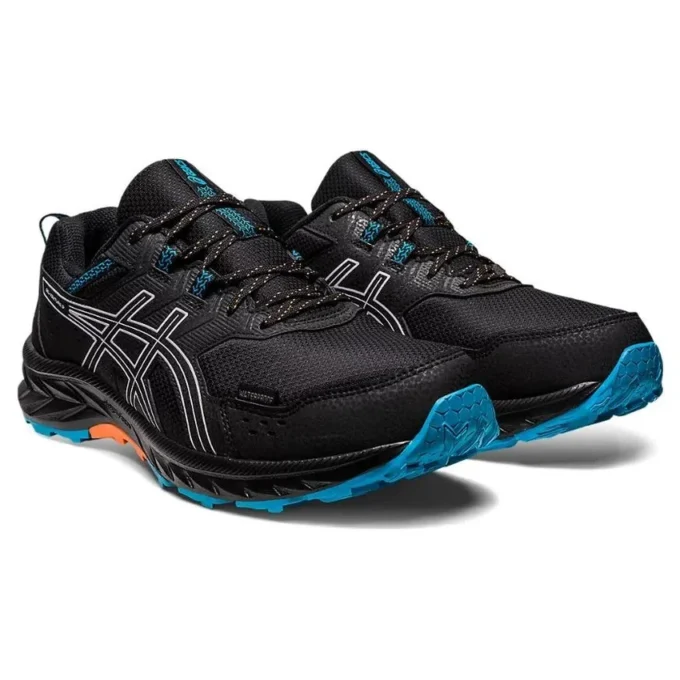 GEL-Venture 9 Waterproof «Negro Azul Melocotón»