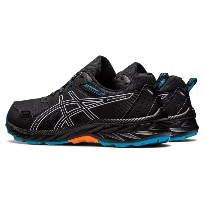 GEL-Venture 9 Waterproof «Negro Azul Melocotón»