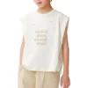 Logo Vest «White Beige»