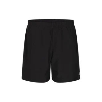 Pantalones cortos con logo y bolsillo trasero con cremallera «Negro»