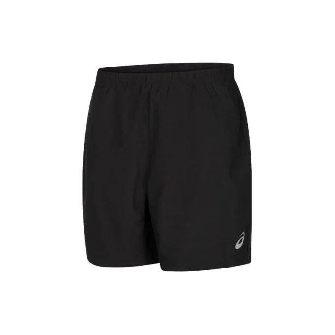 Pantalones cortos con logo y bolsillo trasero con cremallera «Negro»