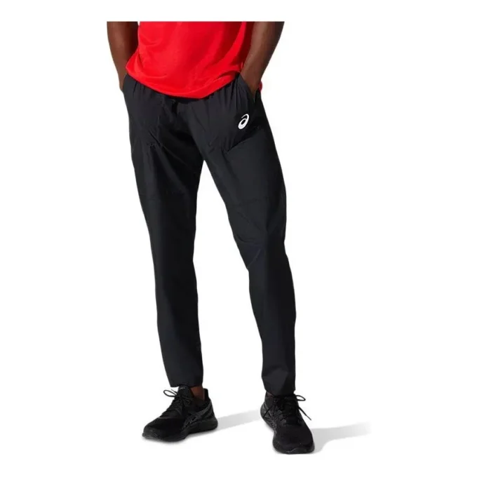 Pantalones tejidos plateados «Negro»