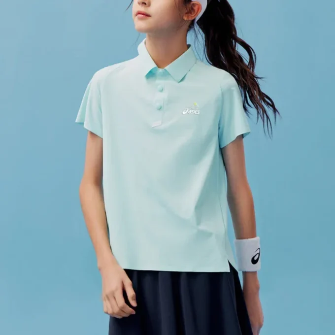 Polo con logotipo «Azul»