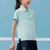 Polo con logotipo «Azul»