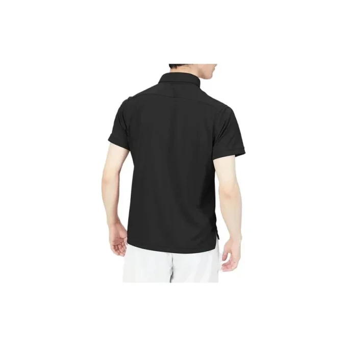 Polo de manga corta «Black»