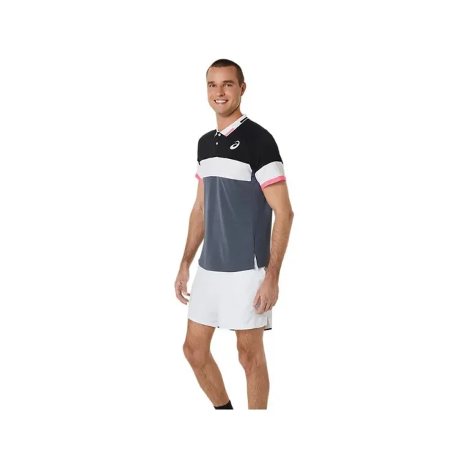 Polo Match «Performance Black Carrier Grey»
