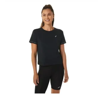 Race Crop Top «Performance Black Charcoal Grey»